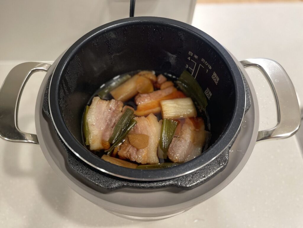 リデポットで作った豚の角煮